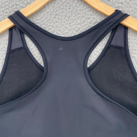 Huji Sports Bra Womens 2XL Black Racerback Full Coverage Stretch Pullover Active - Picture 4 of 10